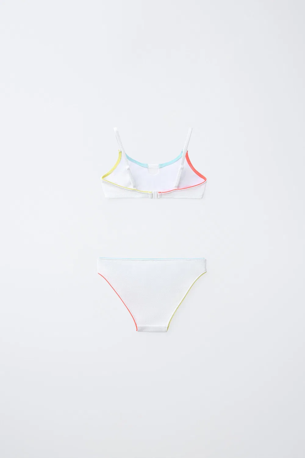 Возраст 6-14 лет / Бикини с морской вышивкой ZARA, Ecru — фото 2