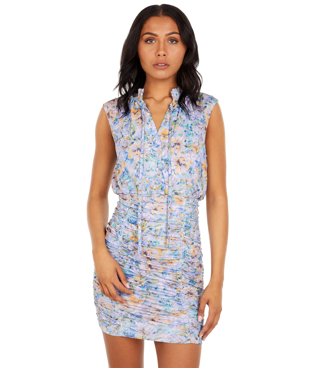 

Платье LAUNDRY BY SHELLI SEGAL, V-Neck Collared Dress