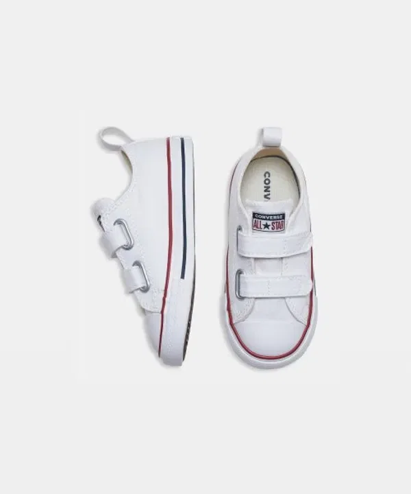 Кеды Chuck Taylor All Star Kids на липучке, Converse, белый — фото 4