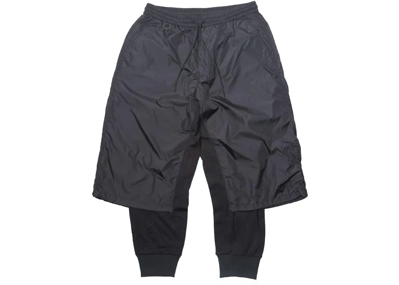 Мужские спортивные штаны из нейлона с миксовой отделкой Pants Adidas, Black