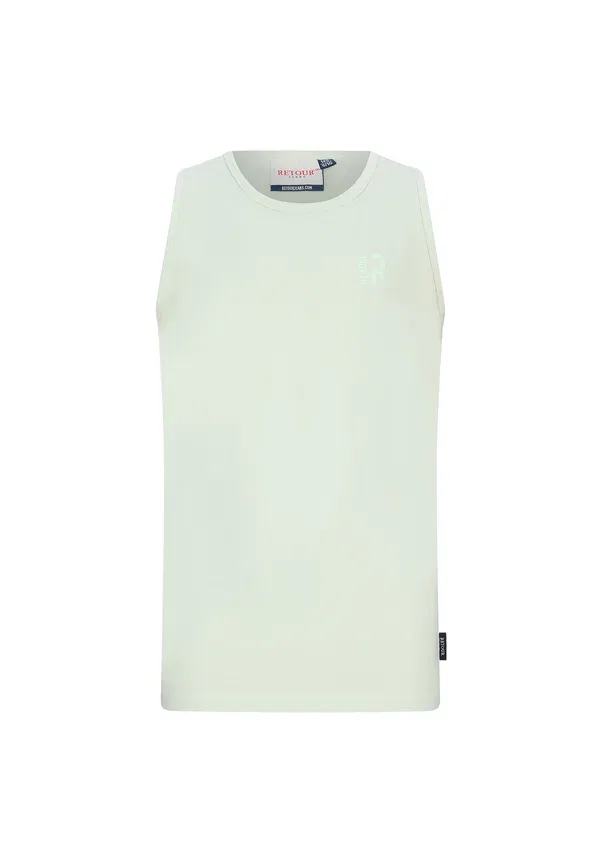 Топ хлопковый Singlets maurice Retour Jeans, Soft Mint