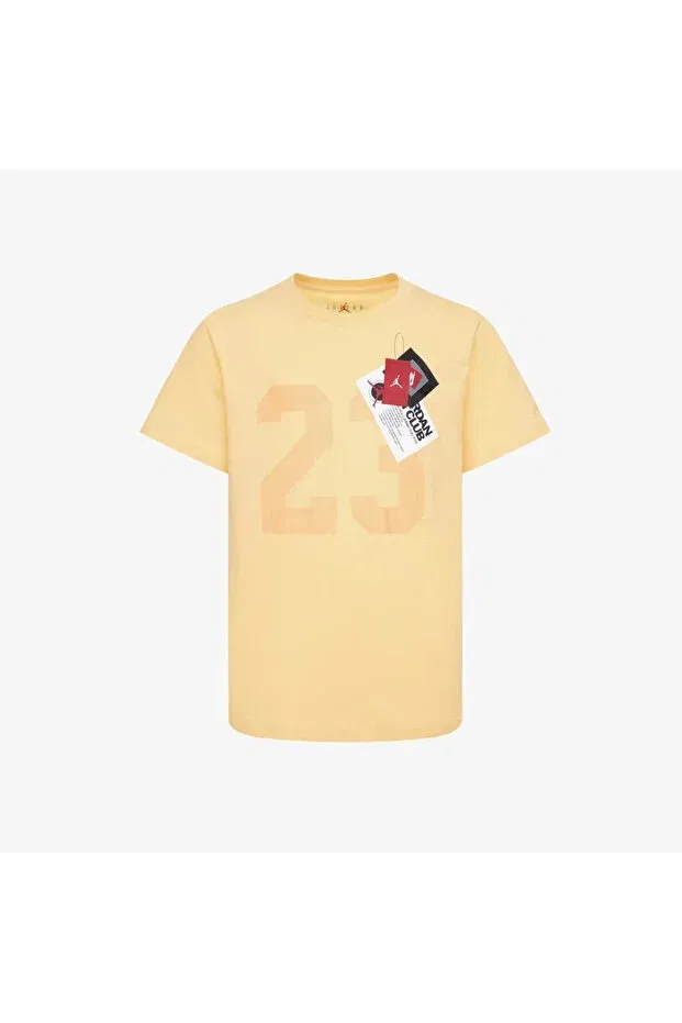 Детская футболка для девочек с принтом Jordan Nike, Yellow