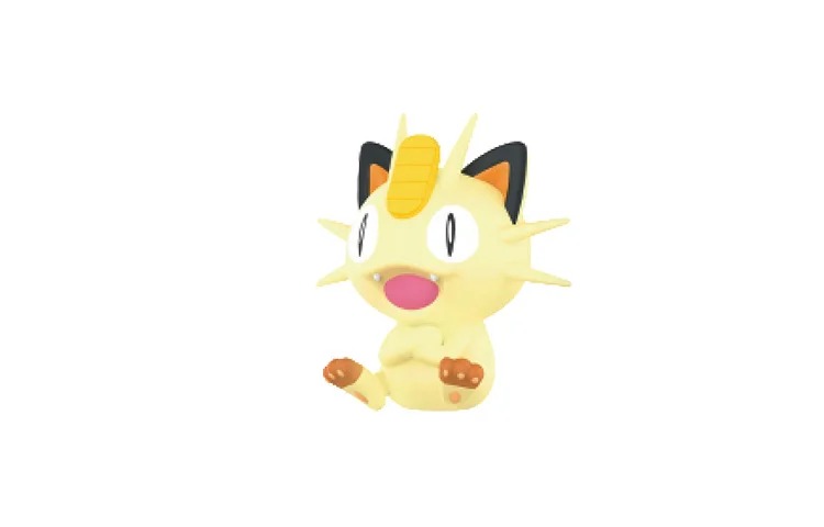 

Фигурка Pop Mart Pokemon Sit Back&Relax Meowth (сидячая фигурка), желтый