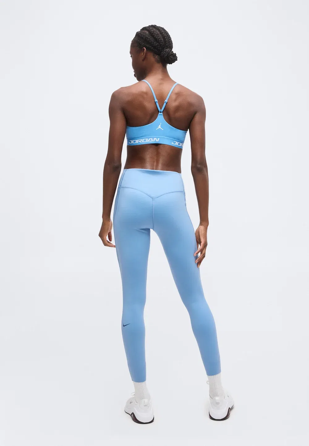 W nk df unvrsa hr 7/8 tght pkt - leggings Nike Performance, Work Blue/New Slate — фото 3