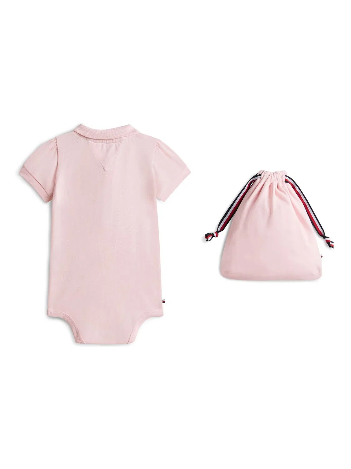 Поло-боди Tommy Hilfiger Essential, розовый — фото 2