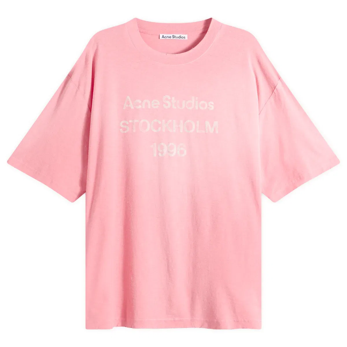 Футболка с коротким рукавом Exford 1996 Acne Studios, Tango Pink