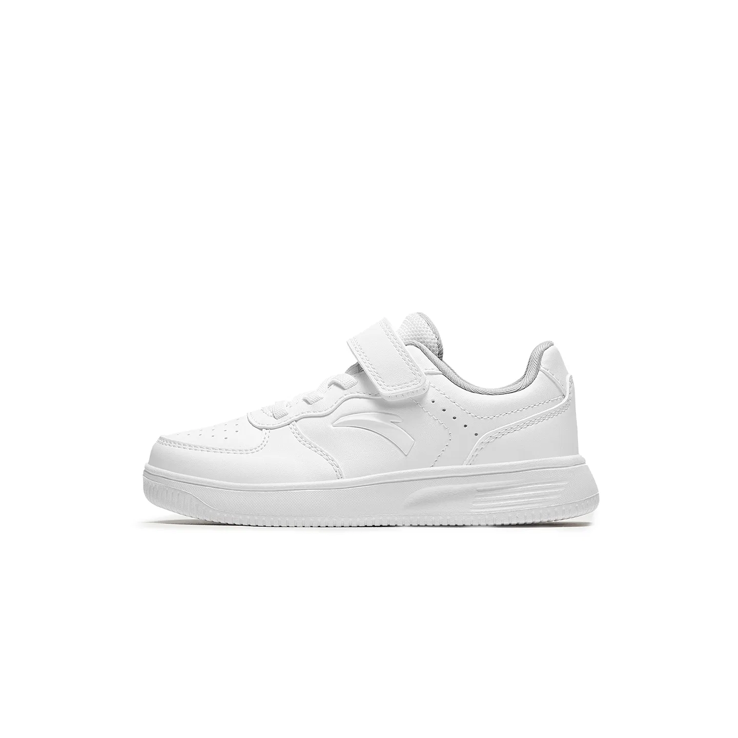 Кеды для скейтбординга, низкий верх, Synthetic Leather, Antakids, Anta White-4