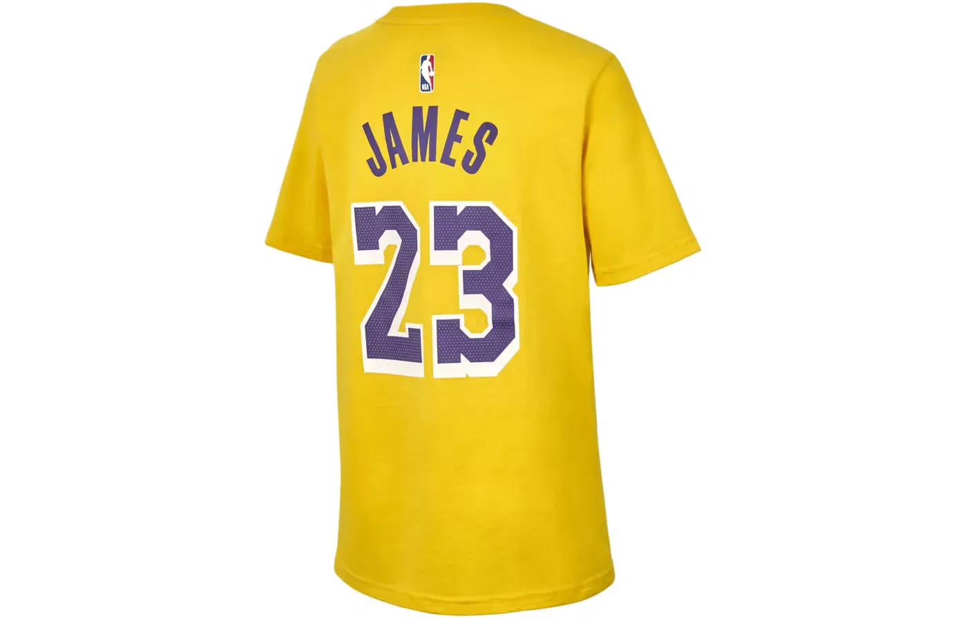 Футболка с принтом Los Angeles Lakers Nike, желтый — фото 2
