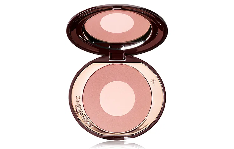 Женские румяна-скульптор Two Tone Candy Blue с контурингом, Pillow Talk, Charlotte Tilbury, Blue — фото 3