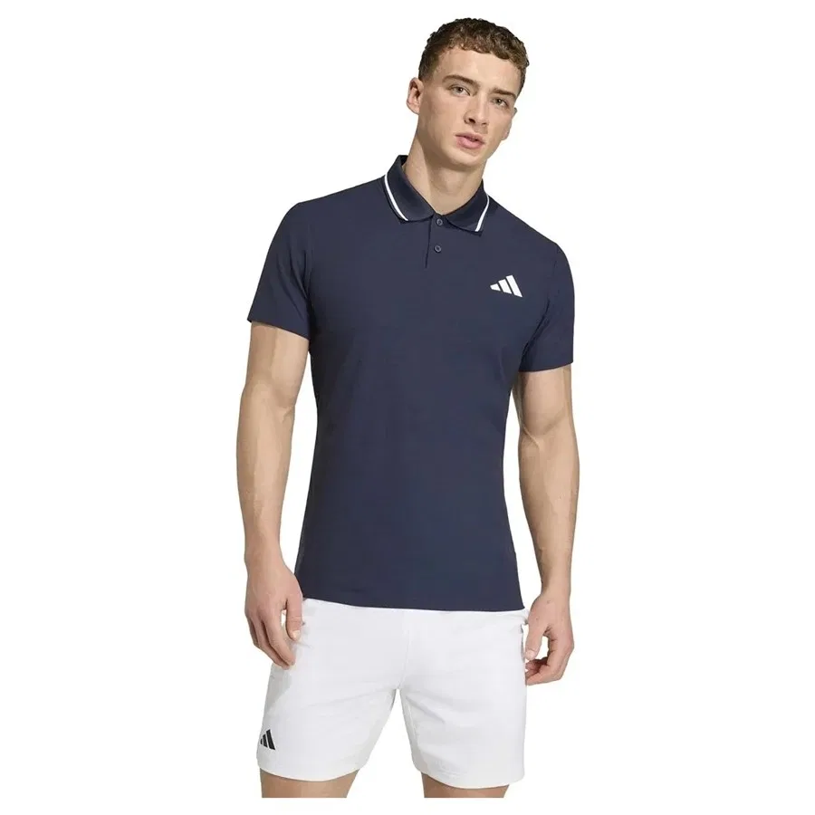 Поло с длинным рукавом Flft Polo Pro adidas, Темно-синий — фото 2