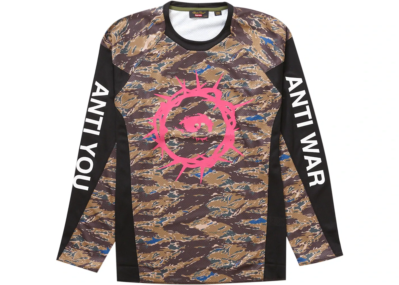 Мужская джерси с длинным рукавом Supreme UNDERCOVER Moto Jersey Top, Brown