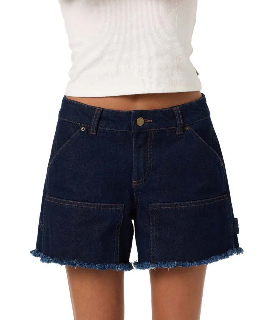 Женские джинсовые шорты Harlyn Denim O'Neill, Dark Indigo Wash