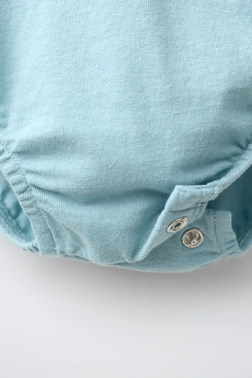 КОНТРАСТНЫЙ БОДИ ZARA, Faded blue — фото 4