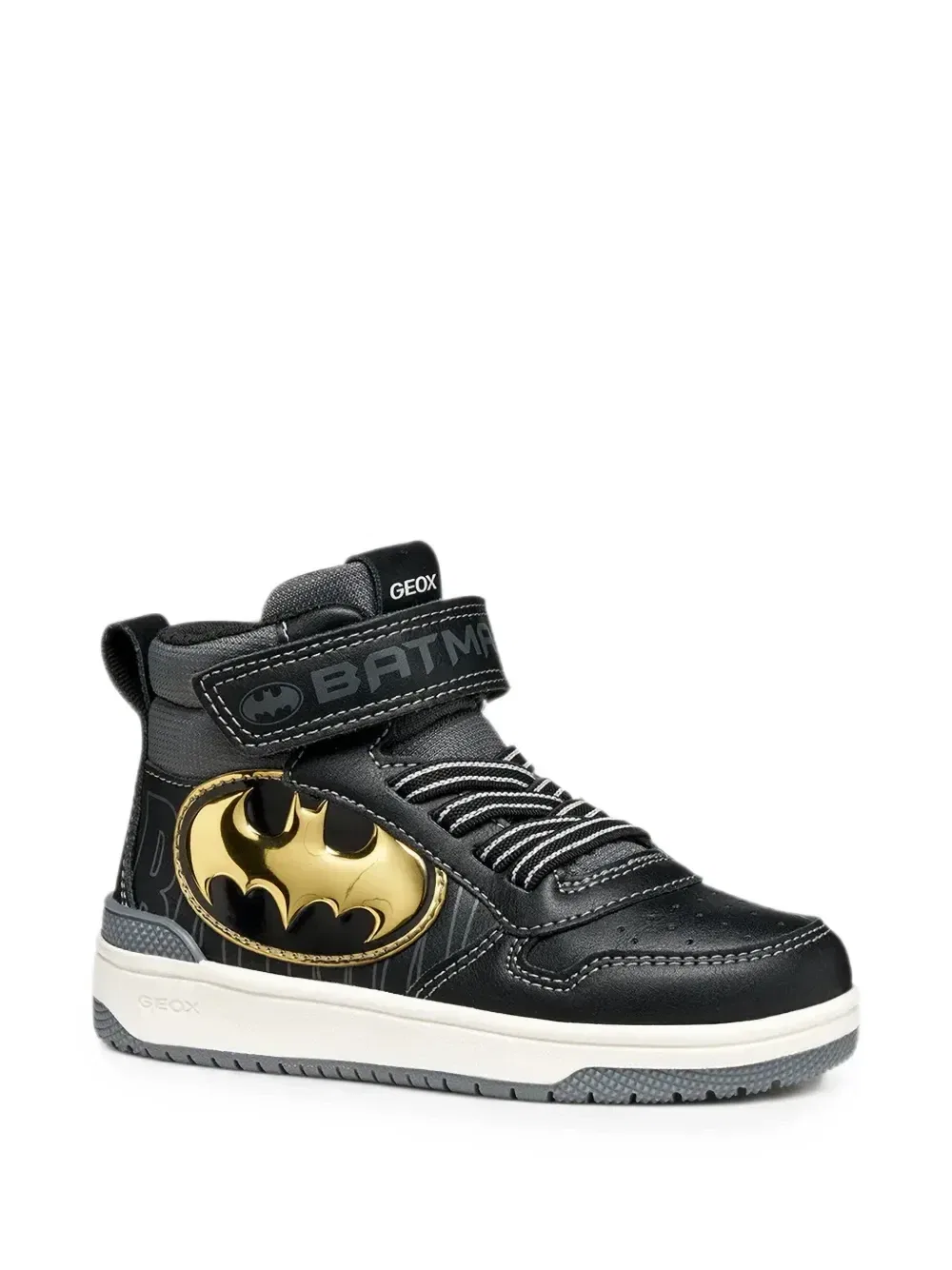 Кроссовки на липучках Geox Kids X DC Comics Batman, черный
