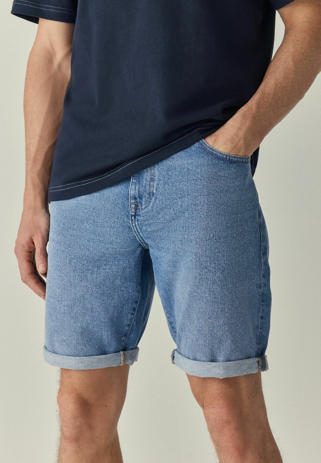

Джинсовые шорты SLIM FIT STRETCH Next, синий