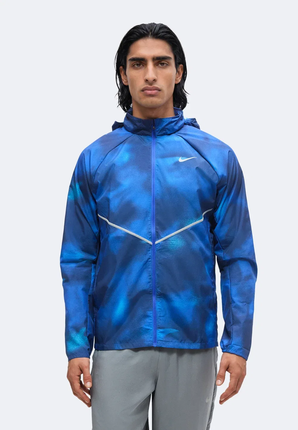 Ветровка Miler Nike Performance, Midnight Navy/Hyper Royal