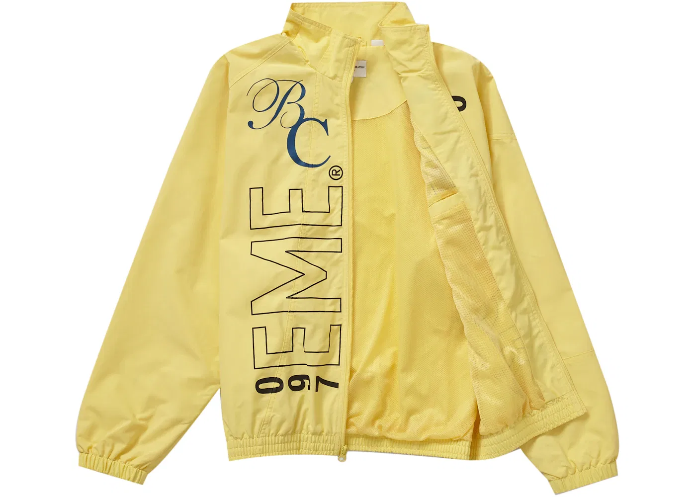 Мужская ветровка Supreme Bernadette Corporation Track Jacket, Pale Yellow — фото 2