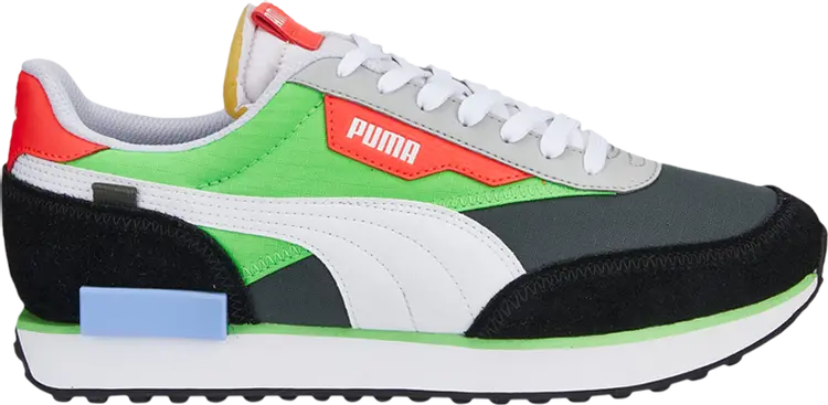 

Кроссовки Puma Future Rider Play On - Dark Shadow Fluo Green, разноцветный, Зеленый, Кроссовки Puma Future Rider Play On - Dark Shadow Fluo Green, разноцветный