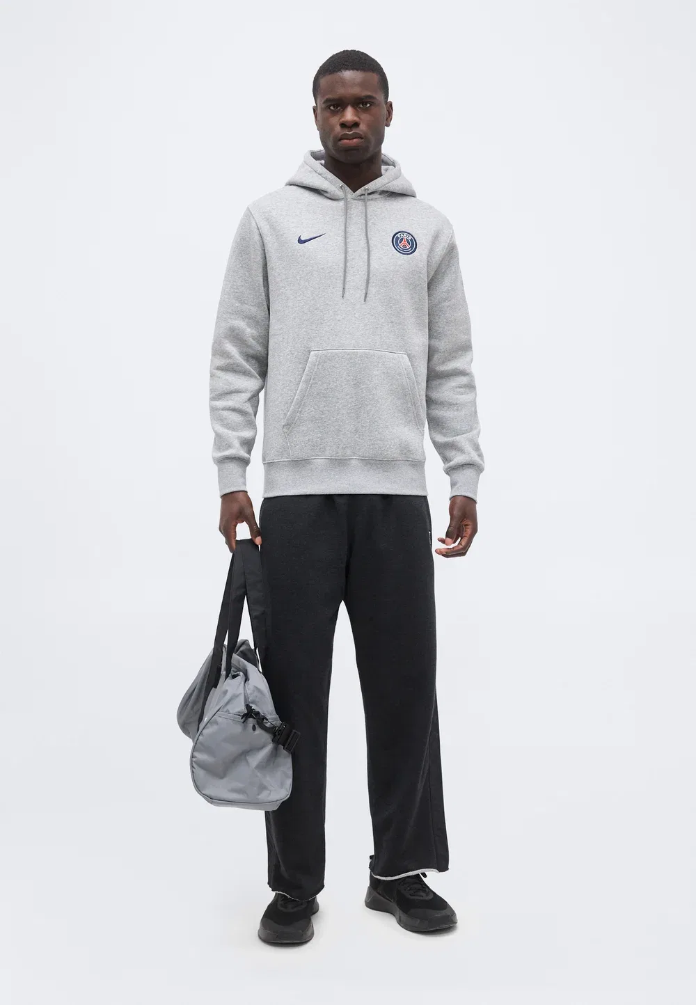 Клуб «Пари Сен-Жермен» - клубная одежда Nike Performance, Dark Grey Heather/Midnight Navy — фото 2