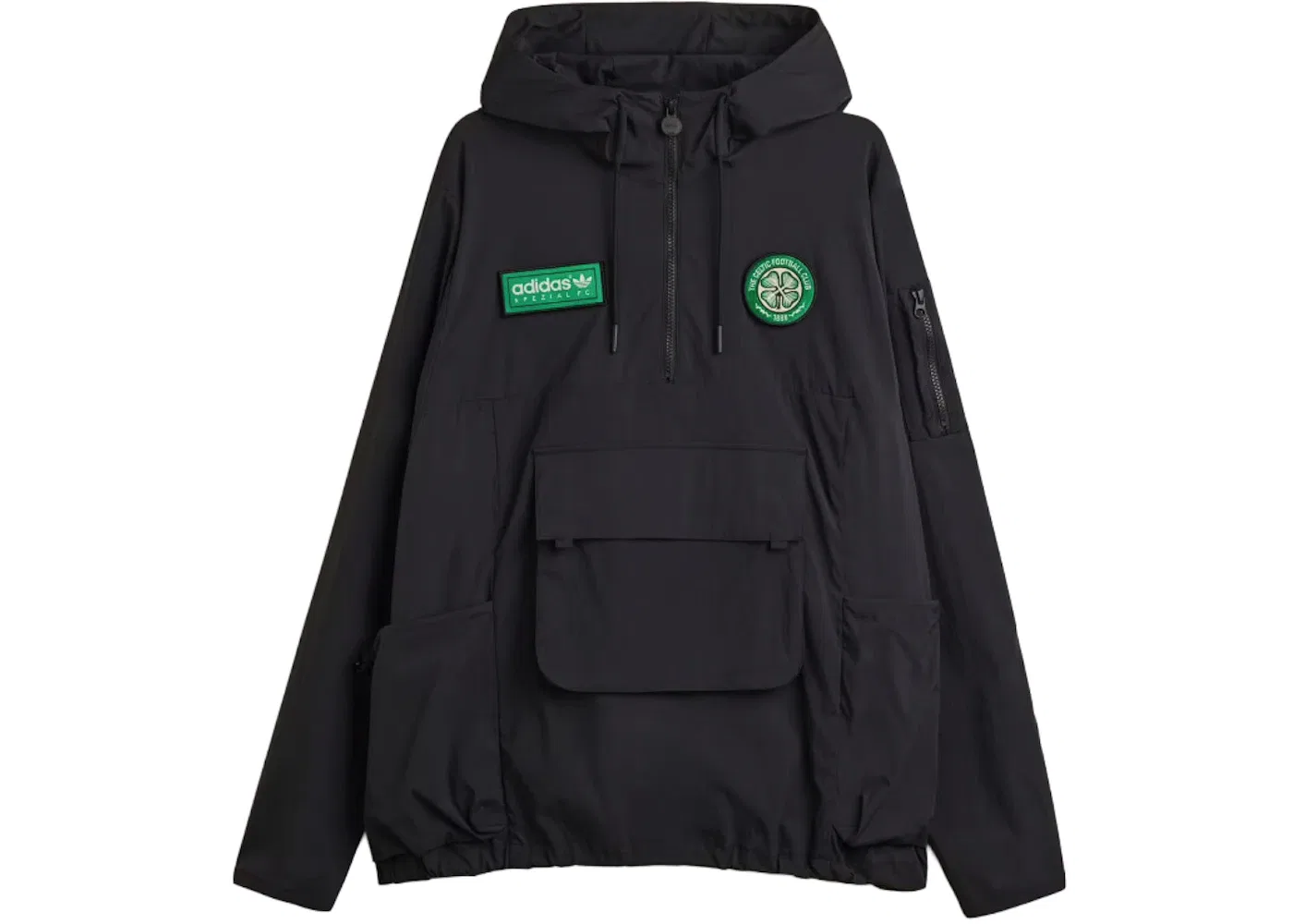 Мужская куртка-смок Celtic SPZL F.C. Smock Jacket Adidas, Black