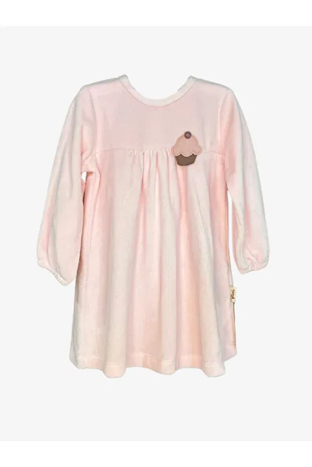 Детское платье из вельвета для девочек Flexi, Pink