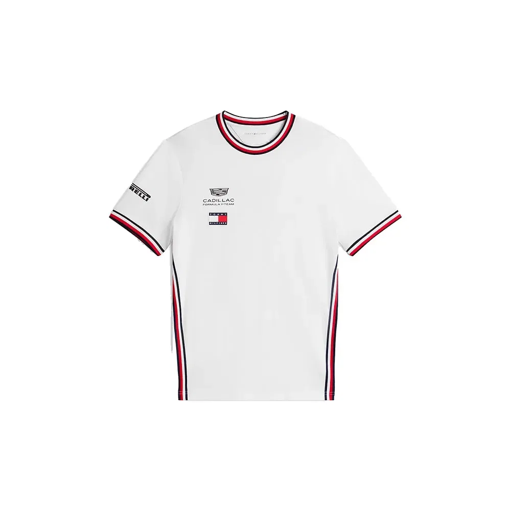 Футболка с коротким рукавом TH X CF1 Replica Tommy Hilfiger, белый — фото 3
