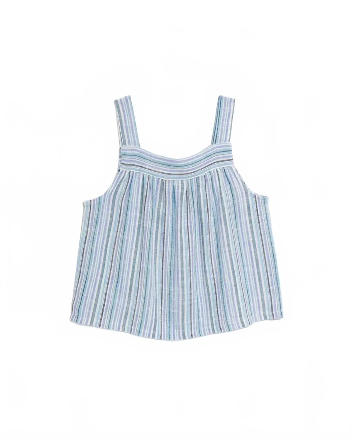 Детская футболка-безрукавка для девочек без рукавов Splash Stripe Tank Top Splendid, синий