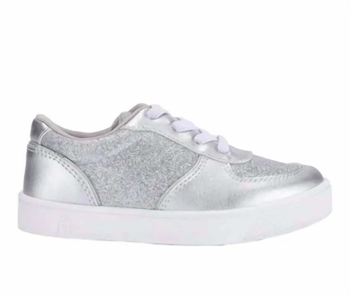 Детские кроссовки для девочек блестящие Mika Shoe Oomphies, Silver