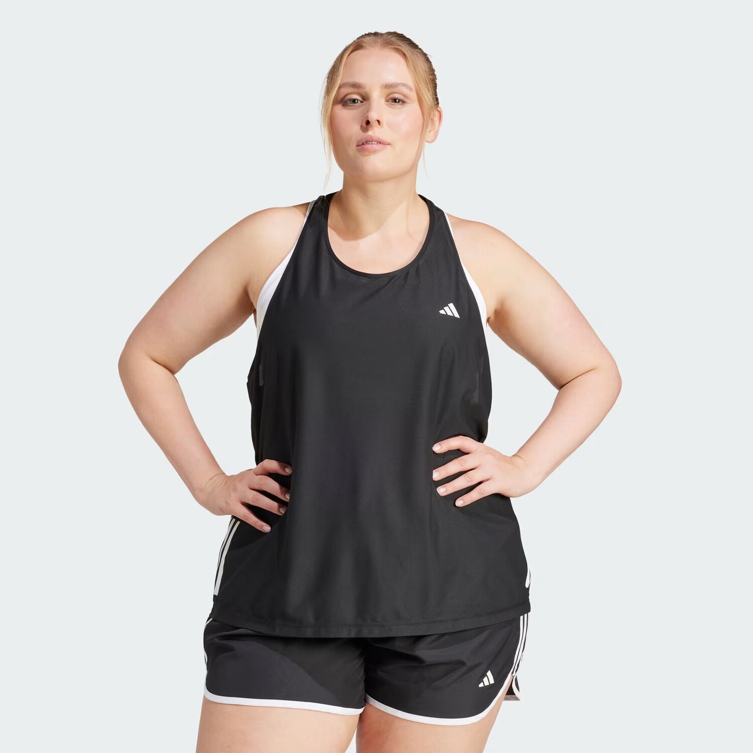 

Купите майку The Run (большие размеры) Adidas, цвет Black