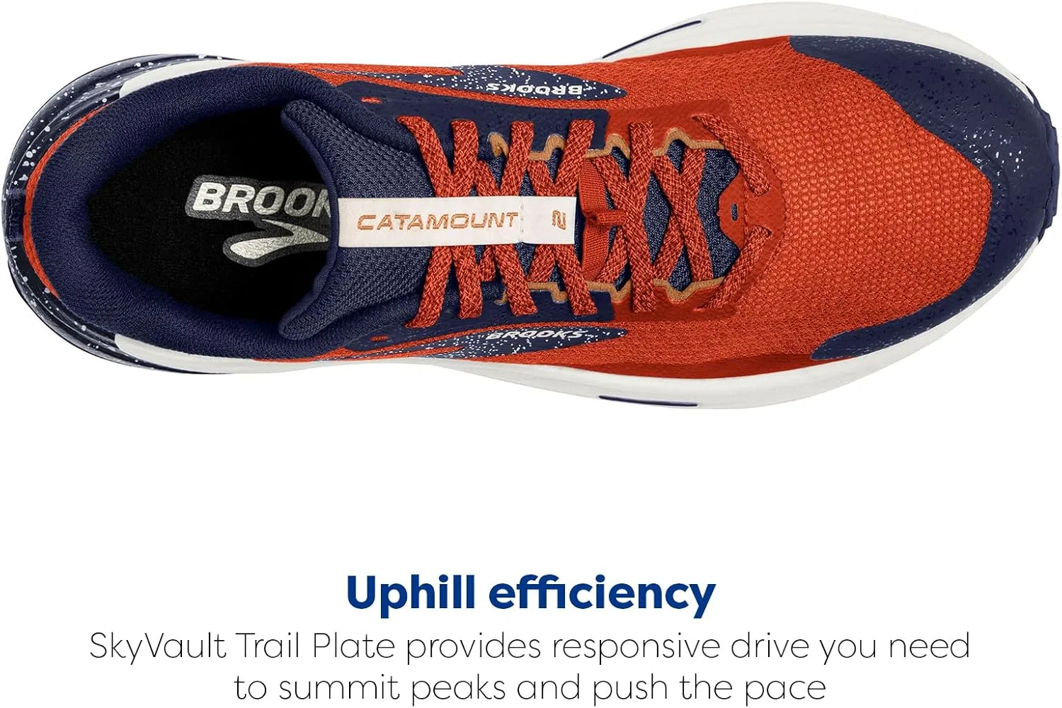Мужские кроссовки Brooks Catamount 2, оранжевый — фото 4