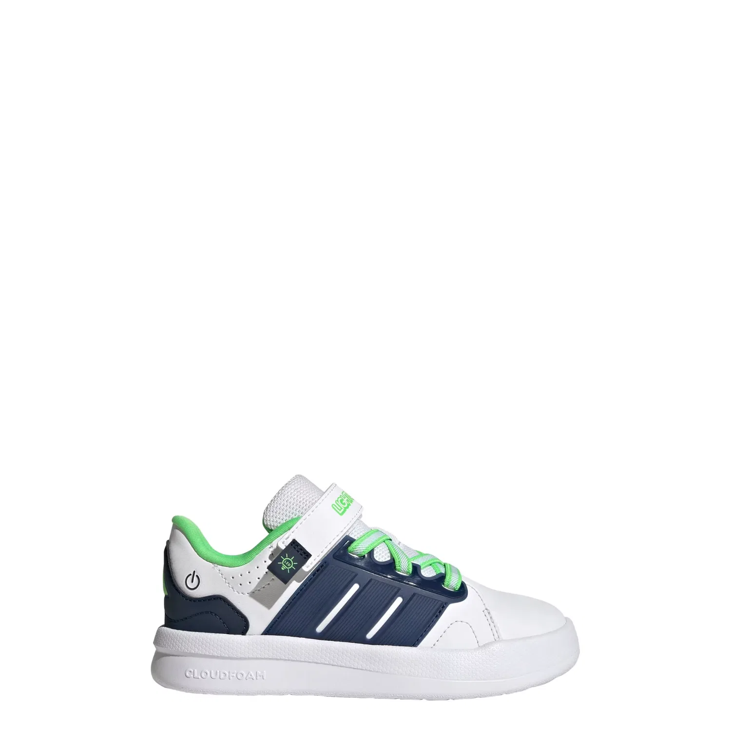 Кроссовки Adidas Sportswear Lightorama Court белого цвета — фото 2