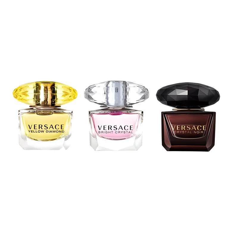 Женский набор пробников парфюма Versace, 5 мл x 3, VERSACE, Multicolor