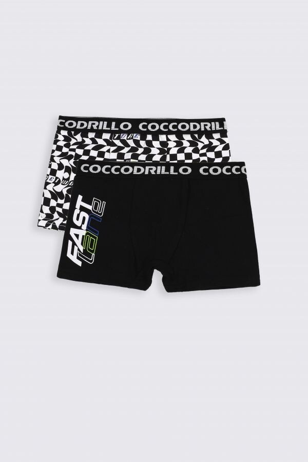 

Трусы для мальчиков Coccodrillo разноцветные 2 пачки, черный