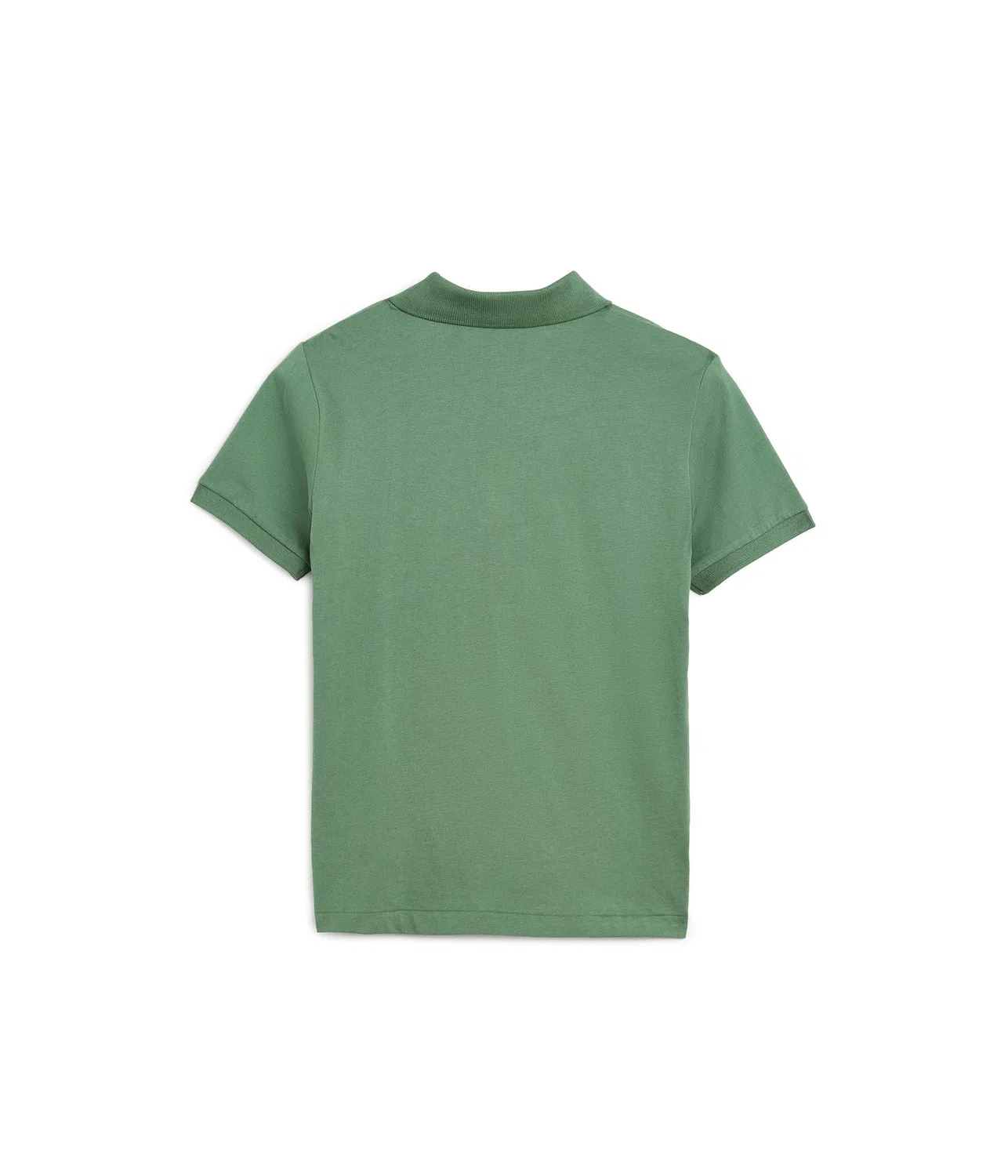 Поло из хлопкового трикотажа с карманом (для детей постарше) Polo Ralph Lauren Kids, Fatigue — фото 2