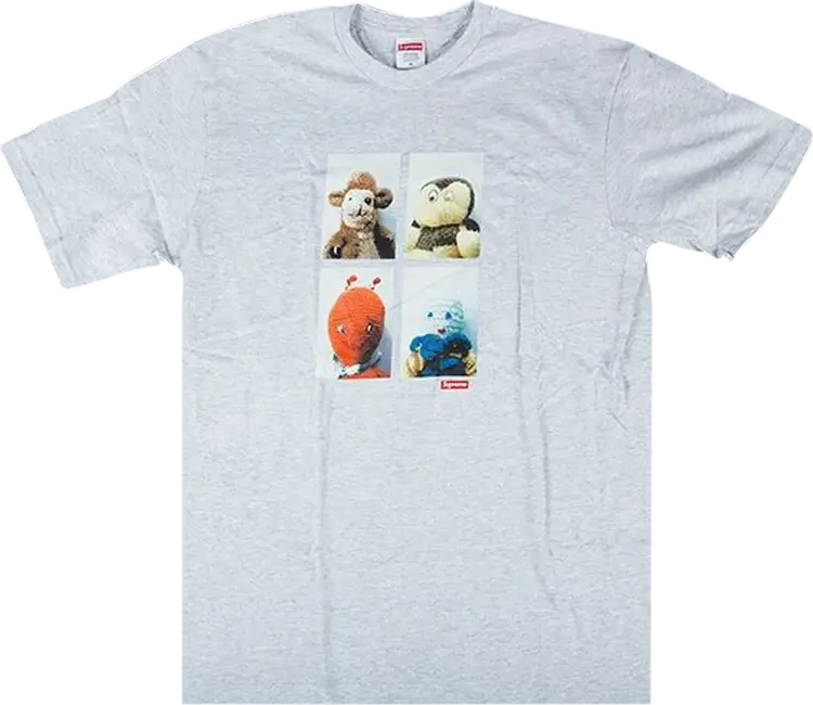 Футболка Supreme Mike Kelley Ahh...Youth! T-Shirt 'Ash Grey', серый — фото 2