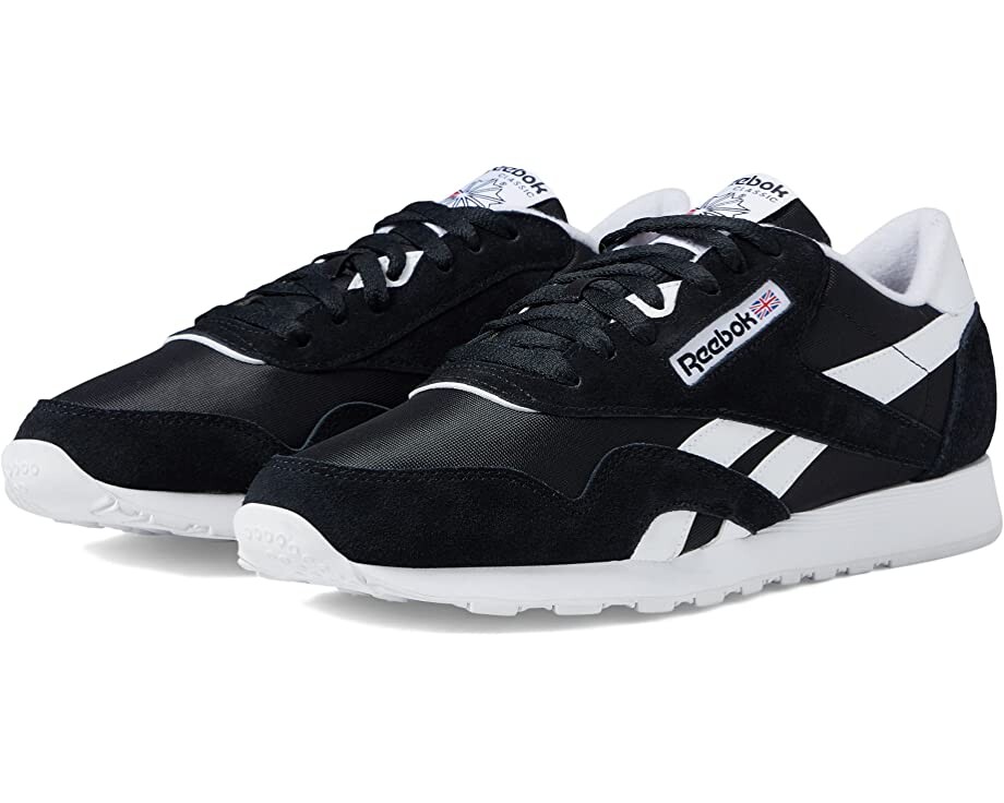 

Кроссовки Classic Nylon Reebok Lifestyle, черный, Черный;серый, Кроссовки Classic Nylon Reebok Lifestyle, черный