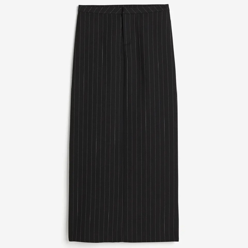 

Юбка H&M Eleganter Maxirock aus Twill, черный