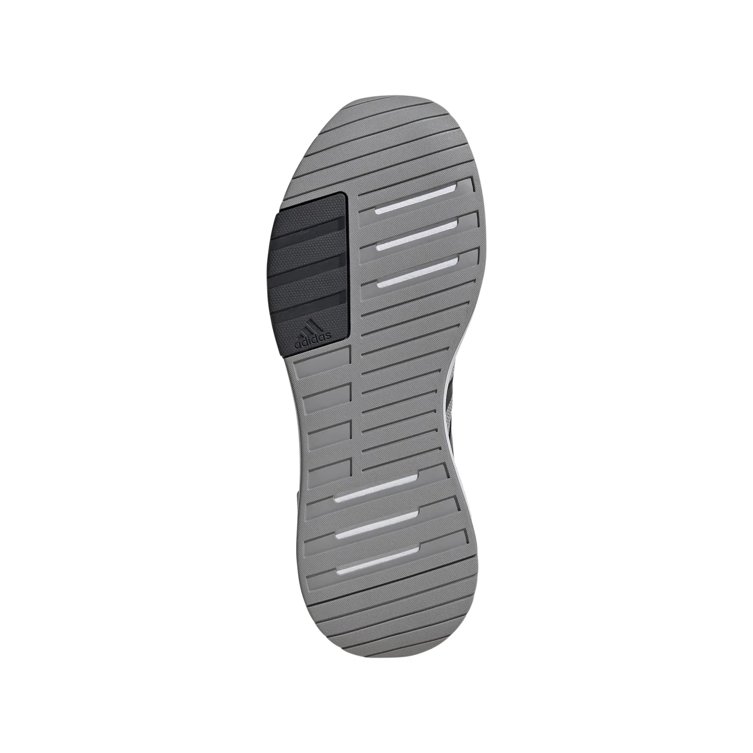 Детские кроссовки на липучках Racer Tr23 Shoes Adidas, Solid Grey Carbon Blue Burst — фото 3