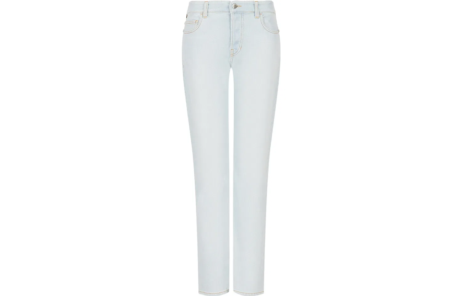 Женские джинсы прямого кроя J60 Emporio Armani, Light Blue