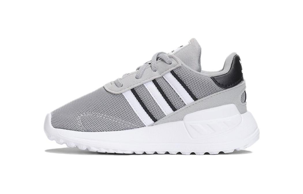 

Adidas Originals Низкие износостойкие кроссовки La Trainer Lite с амортизацией для малышей, серо-белые, для младенцев и малышей