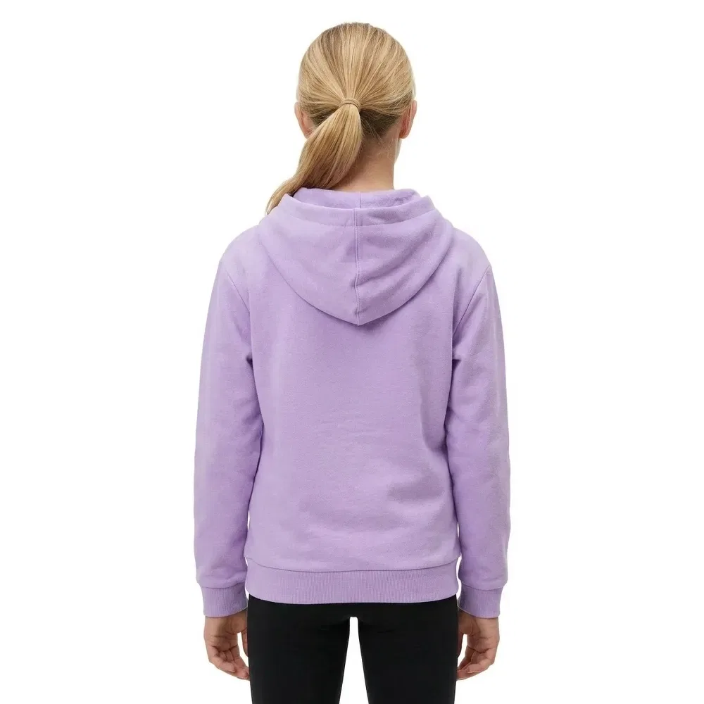 Детское худи для девочек с принтом Surf Feeling Roxy, Purple — фото 4