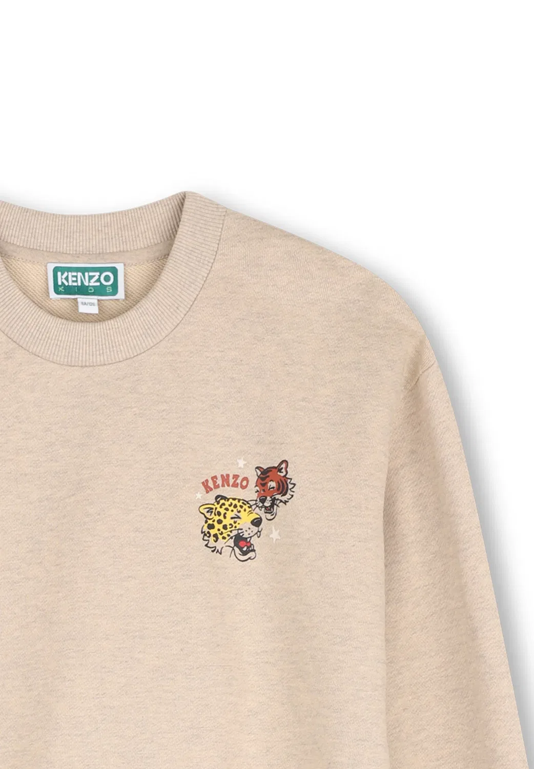 Sweat à manches longues - толстовка Kenzo Kids, Biscuit — фото 3