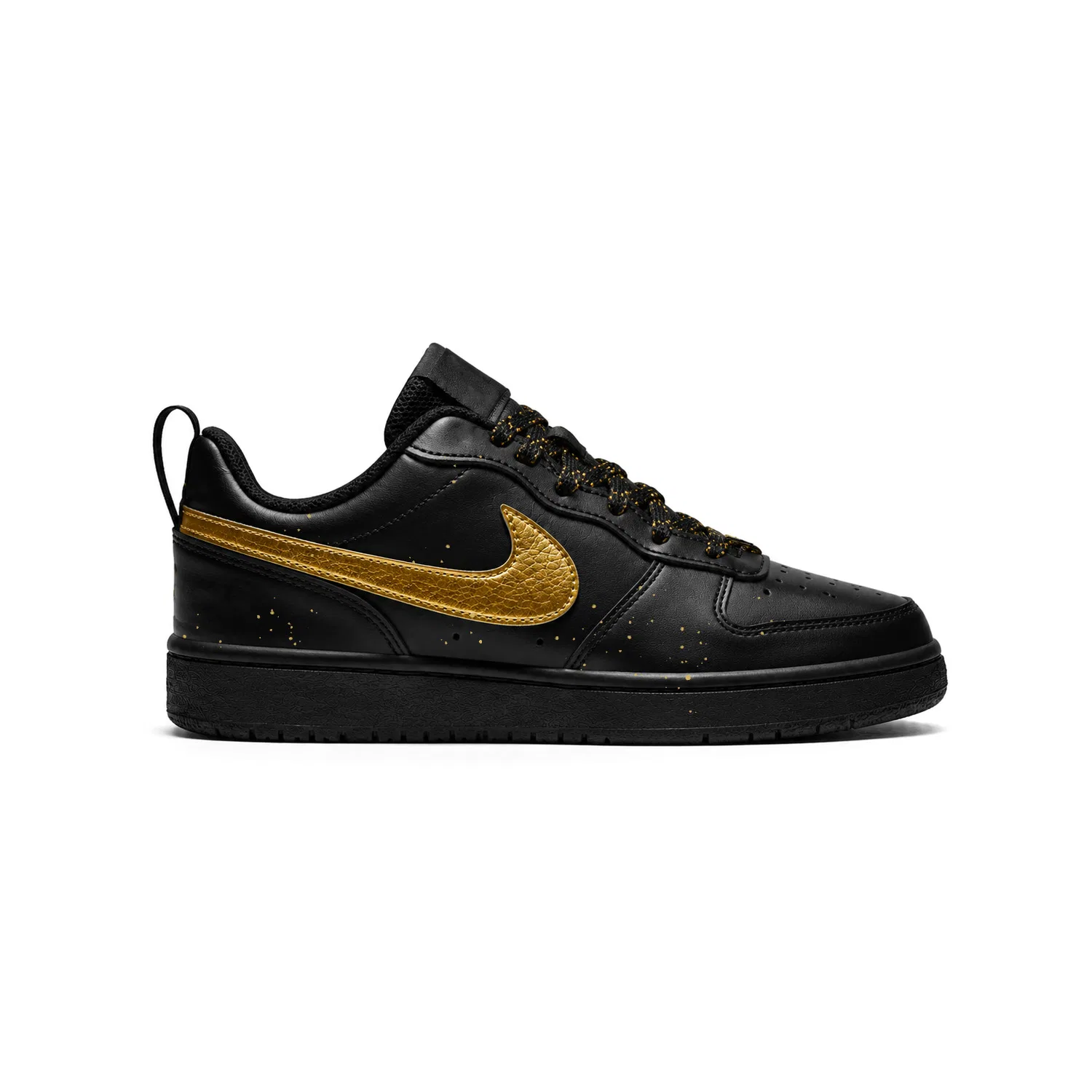 Детские кроссовки для скейтбординга с принтом Nike Court Borough 2, Black — фото 3