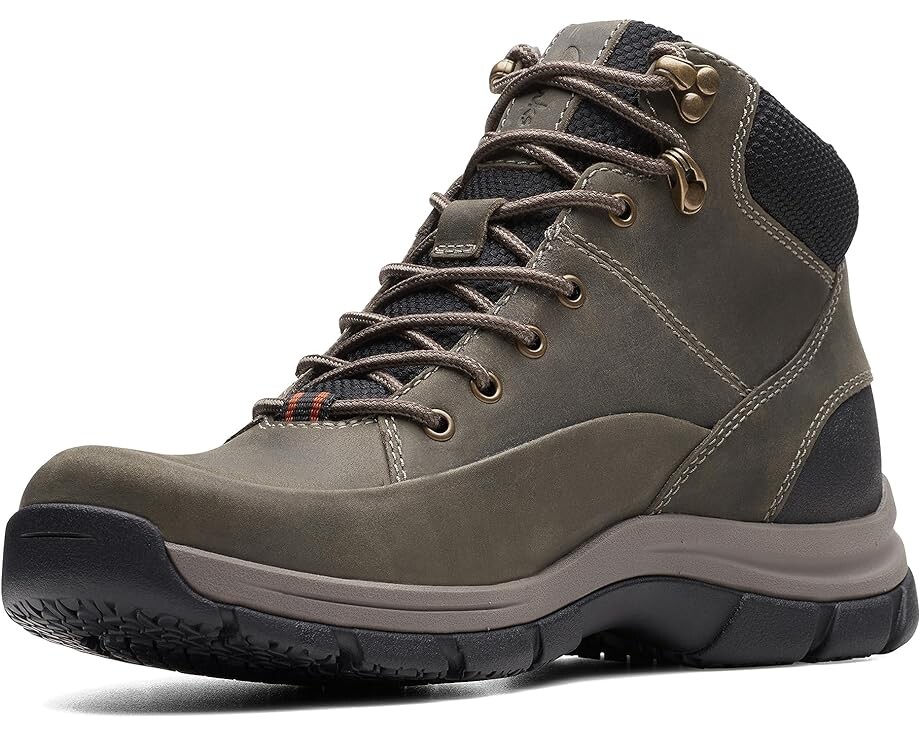 Ботинки Clarks Walpath Mid, цвет Taupe Leather
