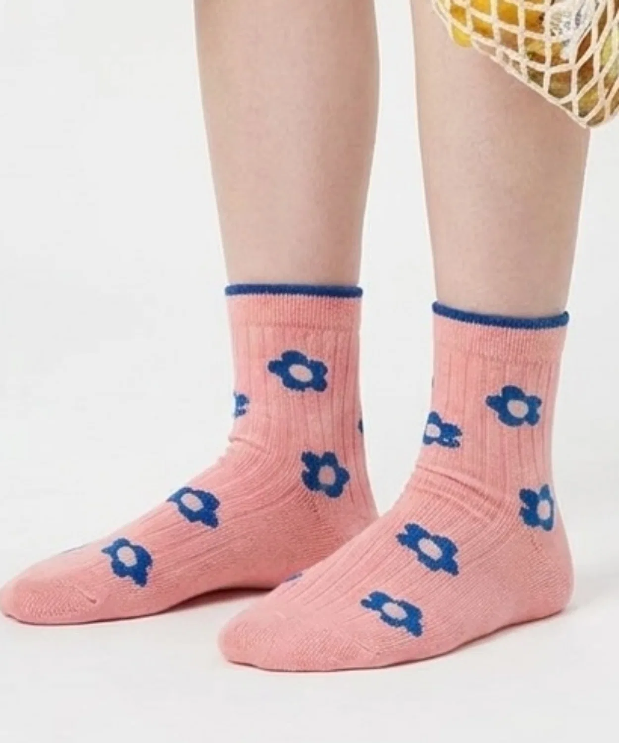 Детские носки с цветочным принтом Lycee mine, Pink