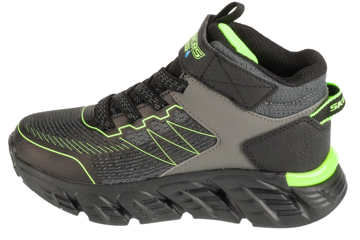 Детские водонепроницаемые кроссовки-слипоны Skechers Tech-Grip HIGH-SURGE, Grau — фото 2
