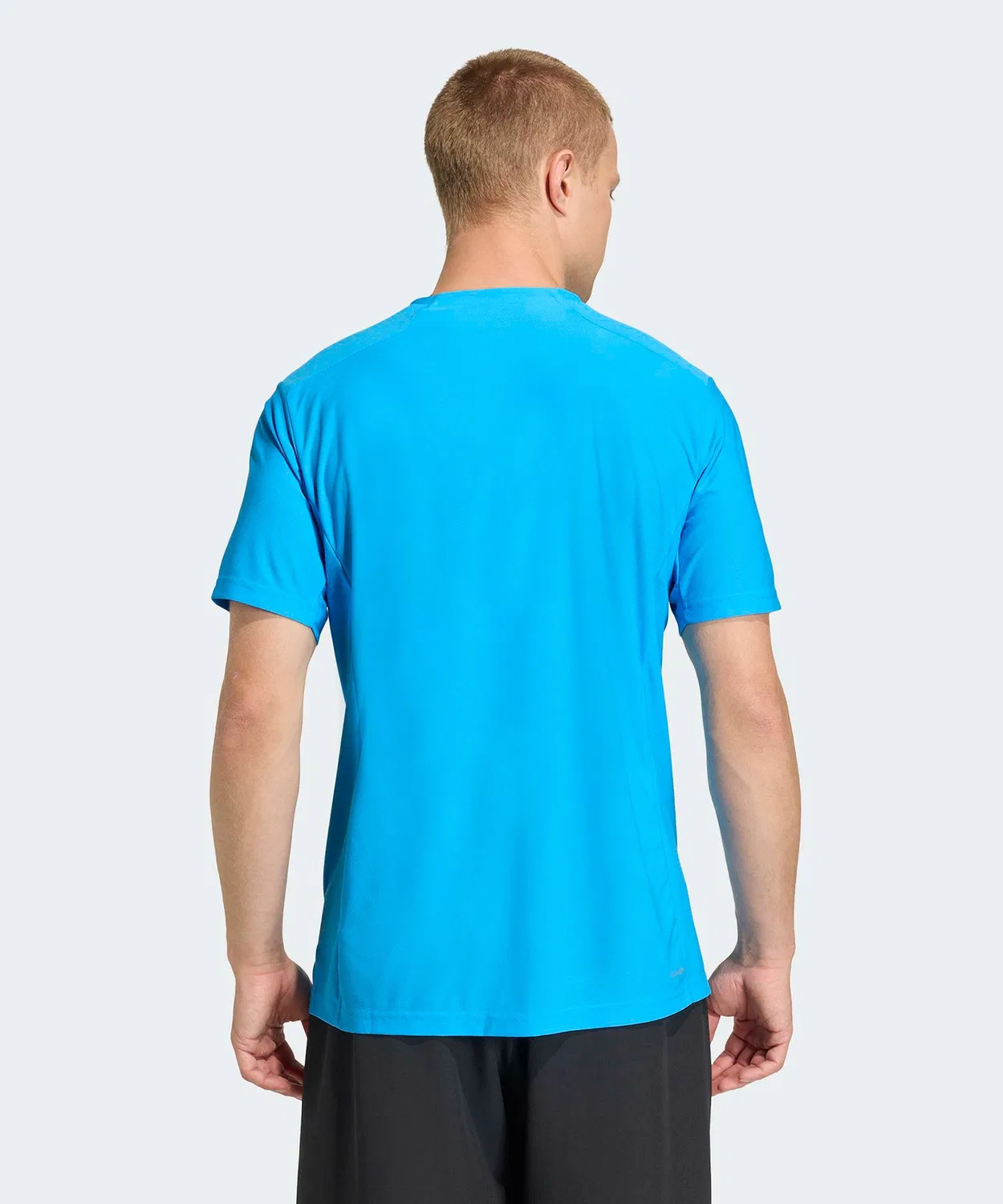 Мужская футболка с коротким рукавом Climacool 3D T-Shirt Adidas, Blue — фото 2