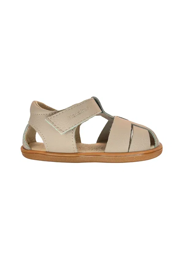 Сандалии кожаные Walking sandals Pisamonas, beige, бежевый