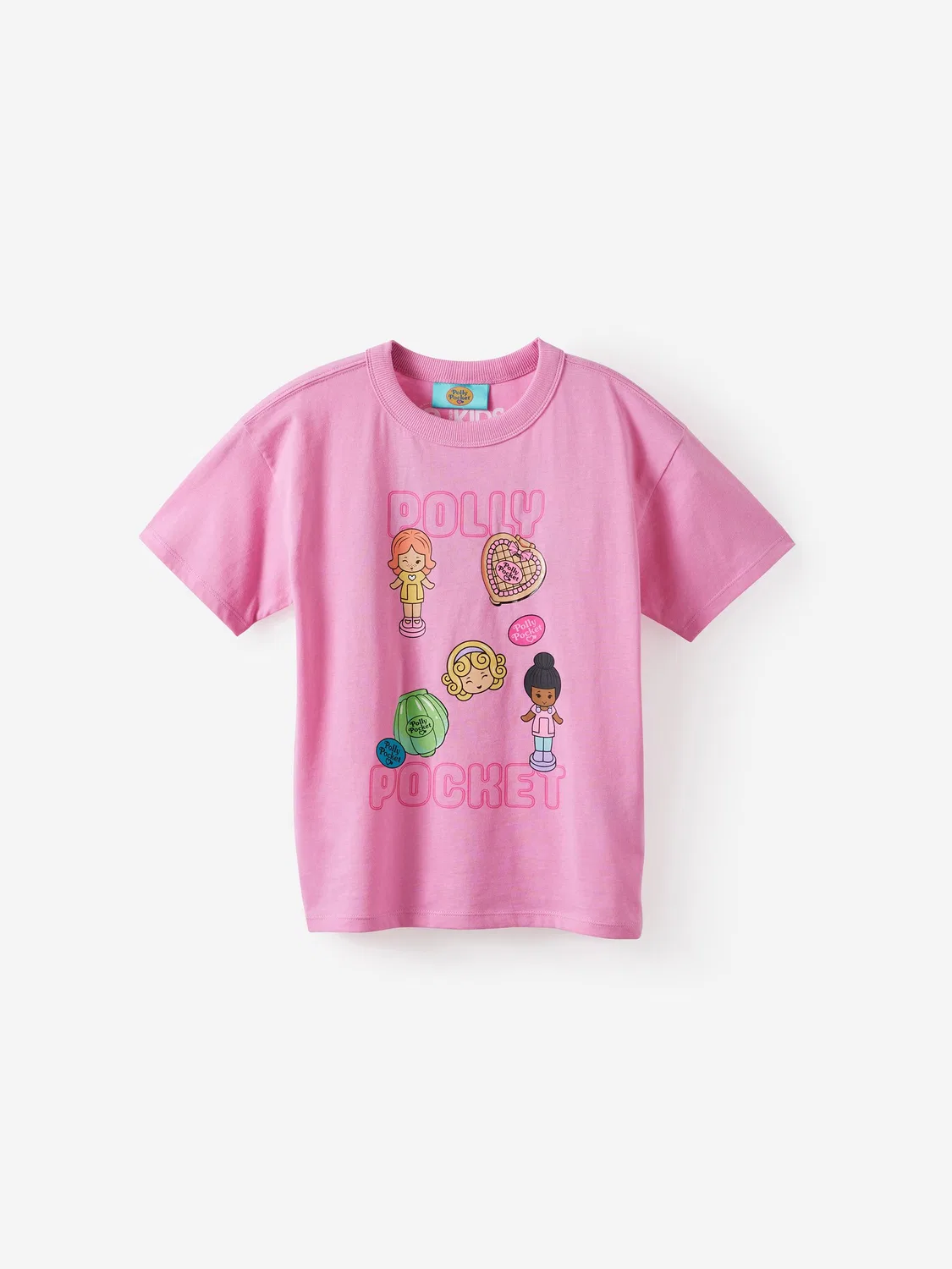 Футболка с принтом Polly Pocket, свободная посадка Cotton On, белый