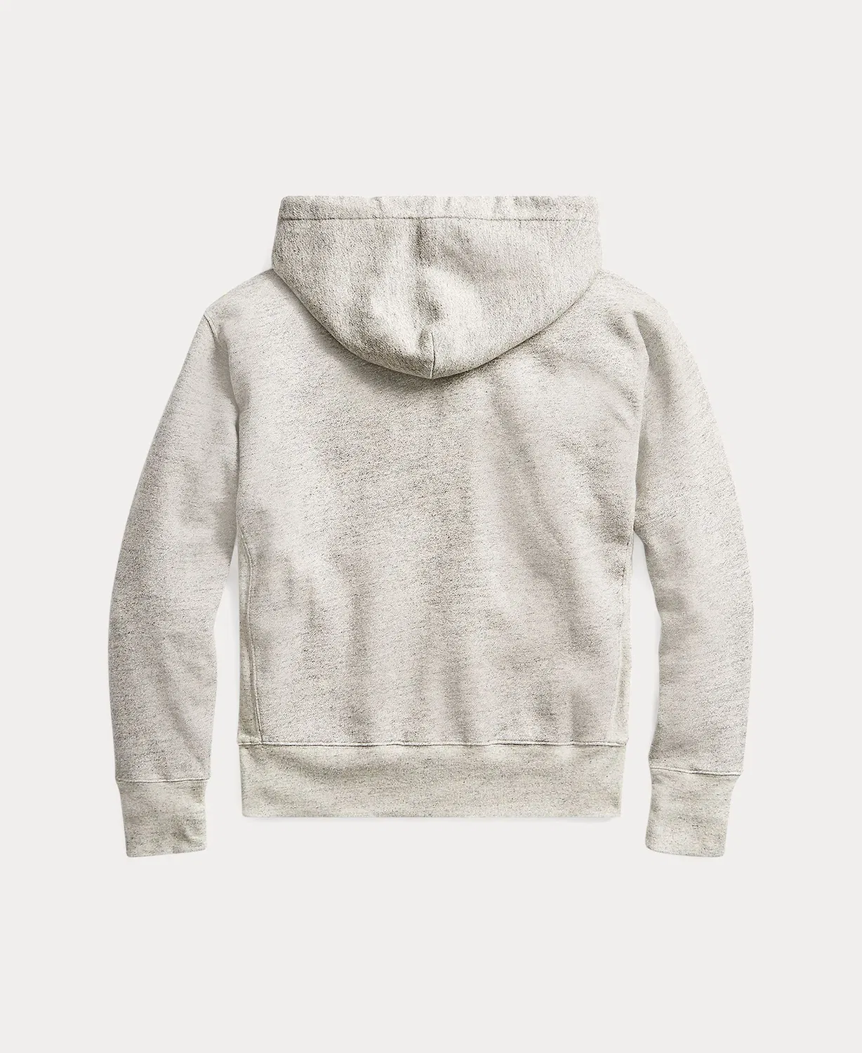 Мужская худи с капюшоном из флиса Double RL Polo Ralph Lauren, Светло-серый — фото 2
